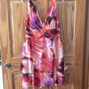 Bisou Bisou Tiered Dress NWOT